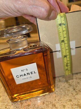 Vintage Chanel No 5 Parfum Factice Display Bottle w Box
